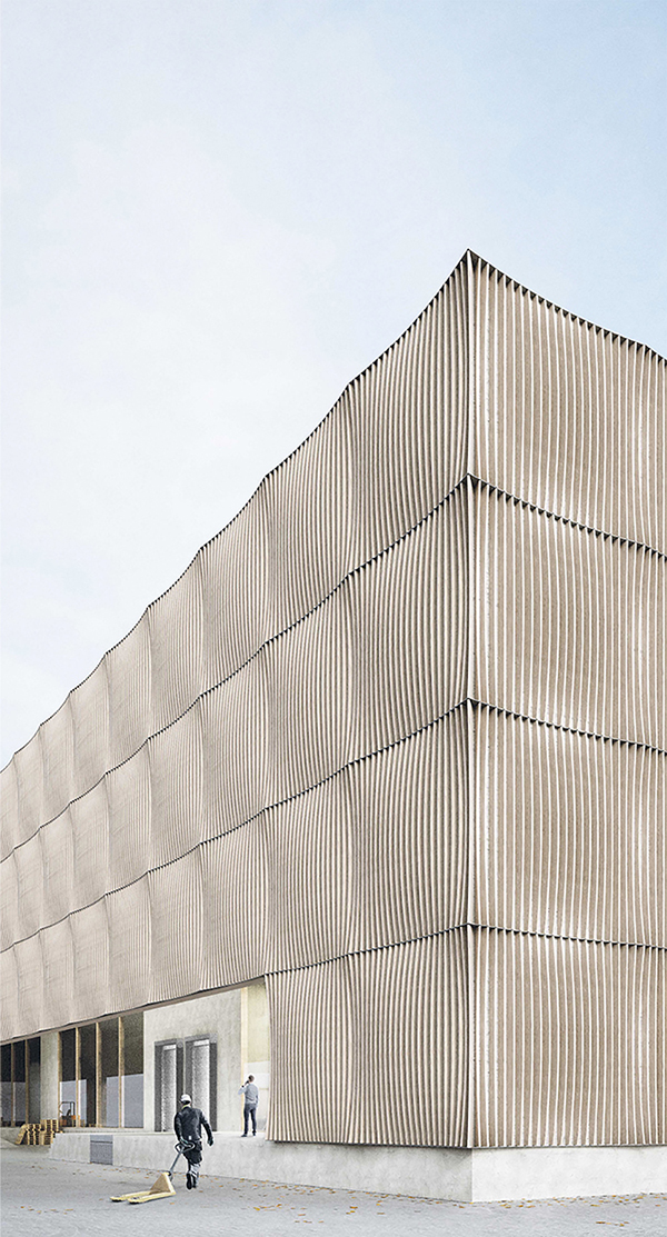 Wettbewerb Zentrallager Nationaltheater Mannheim Perspektive GHBA